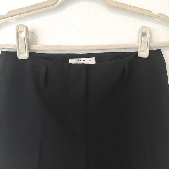 Prada Black Trousers Straight Leg - Picture 3 of 8